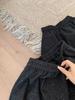 2025 Winter High-Waisted Woolen A-line Umbrella Skirt with Sequins: Slimming Mid-Length Women's Skirt