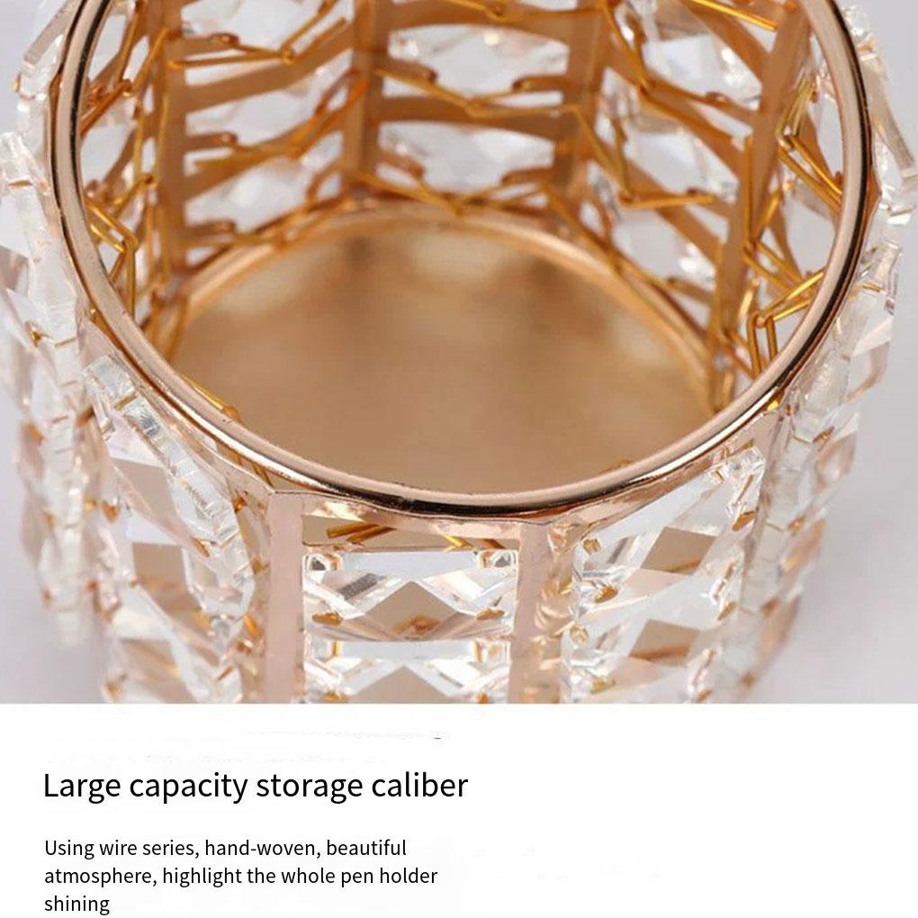 Makeup Brush Storage Holder Tube Pencil Organizer Cosmetic Bucket Multi-Purpose Large Capacity for Decoration Home