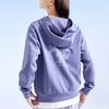 Anta Training Series Letter Print Knitted Pullover Sweatshirt Women Tops Moran-Purple 162337714-2
