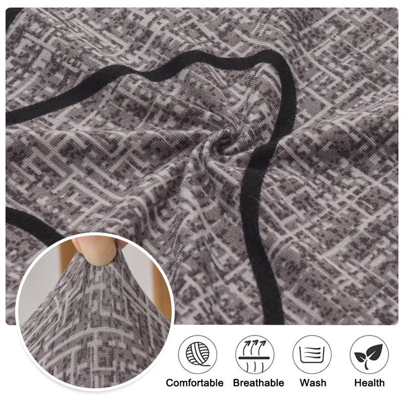 Stretch Dining Chair Seat Covers Soft Removable Washable Seat Covers For Dining Chairs Dining Room Seat Cover Protector