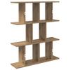 Wall Shelf Artisan Oak 80 X 20 X 96 Cm Engineered Wood