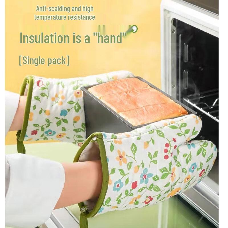Single Heat-Resistant Oven Mitt