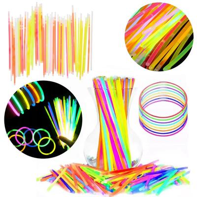 Glowing Bracelets Headbands Fluorescent Sticks 10 Firefly Sticks