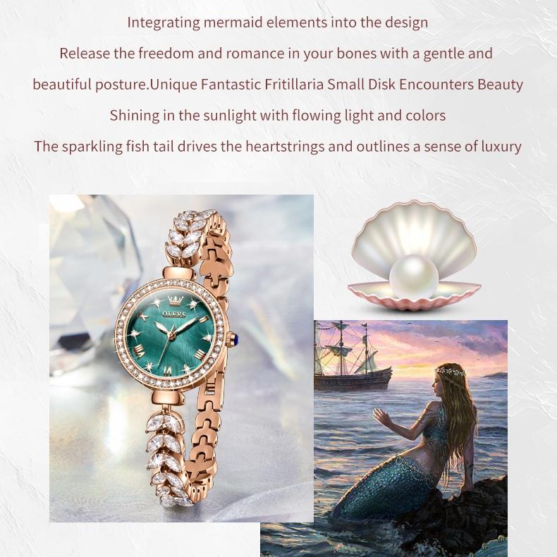 Nuevo Reloj de marca OLEVS, reloj de pulsera ligero de lujo, reloj de cuarzo nicho, reloj