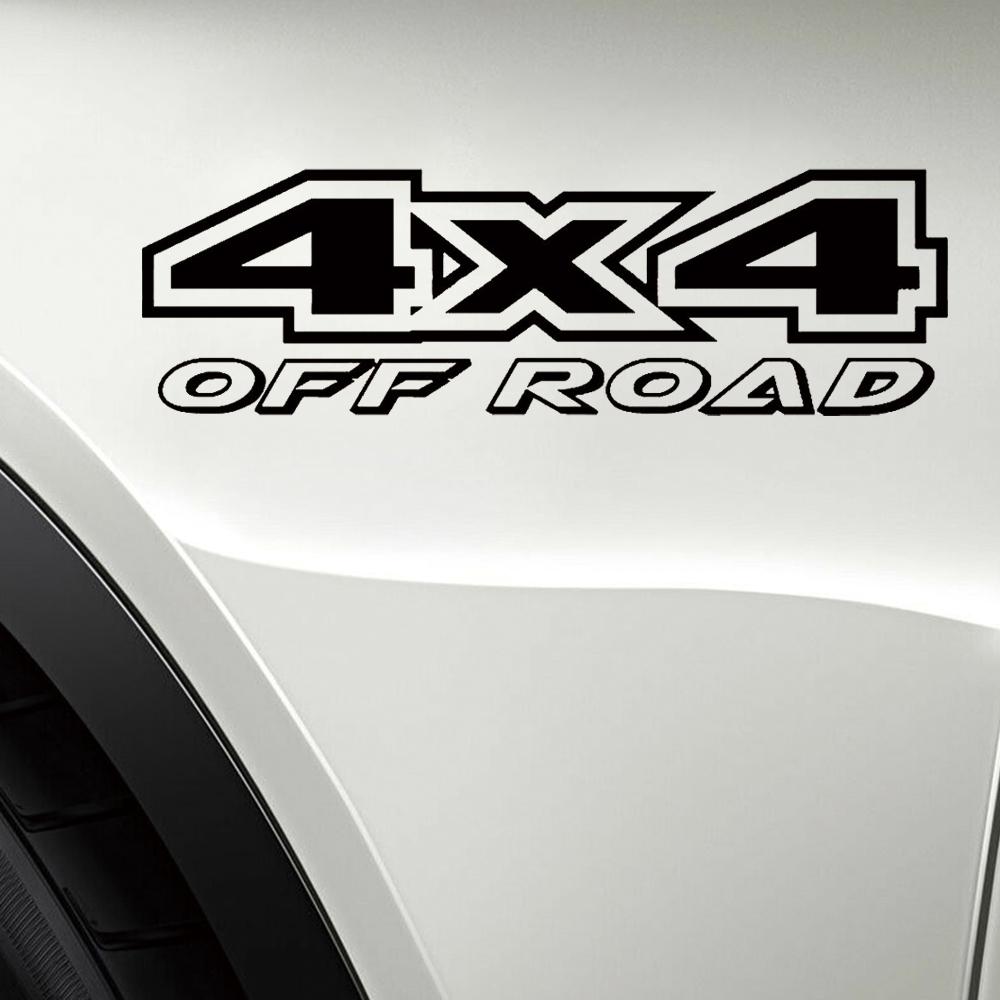 4X4 Off-road Reflexní samolepka Vyřezávané dveře Kufr Nárazník Obtisky SUV pickup Vodotěsné samolepky na auto Exteriér příslušenství