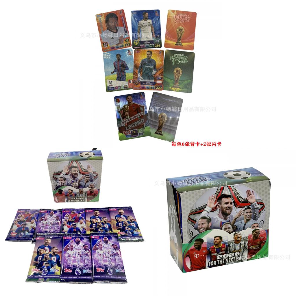 Global Football Cup World Soccer Stars Blind Box With Educational Cards For Kids