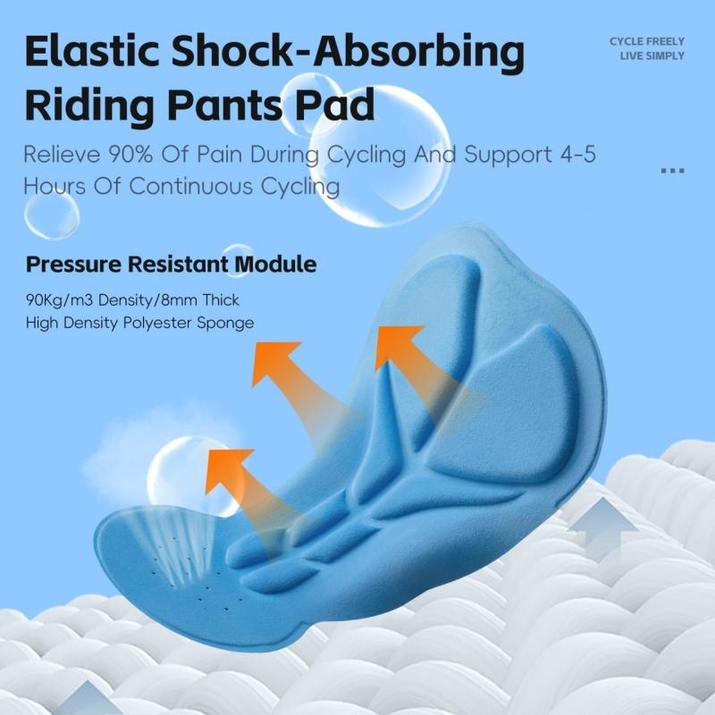 WEST BIKING Men's Cycling Shorts Breathable Sport Compression Elastic Tights Outdoor Sports Motorcycle Short Pants Equipment
