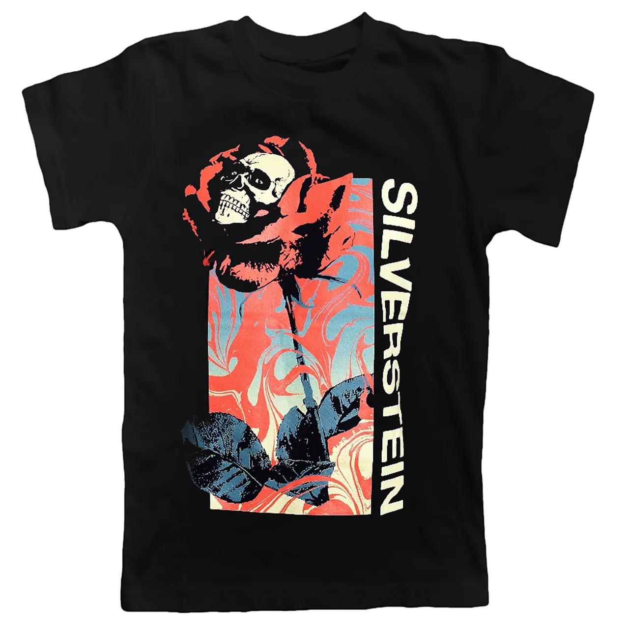 rare Silverstein Band Black 100% Cotton Size S To 4XL Shirt KK625 L
