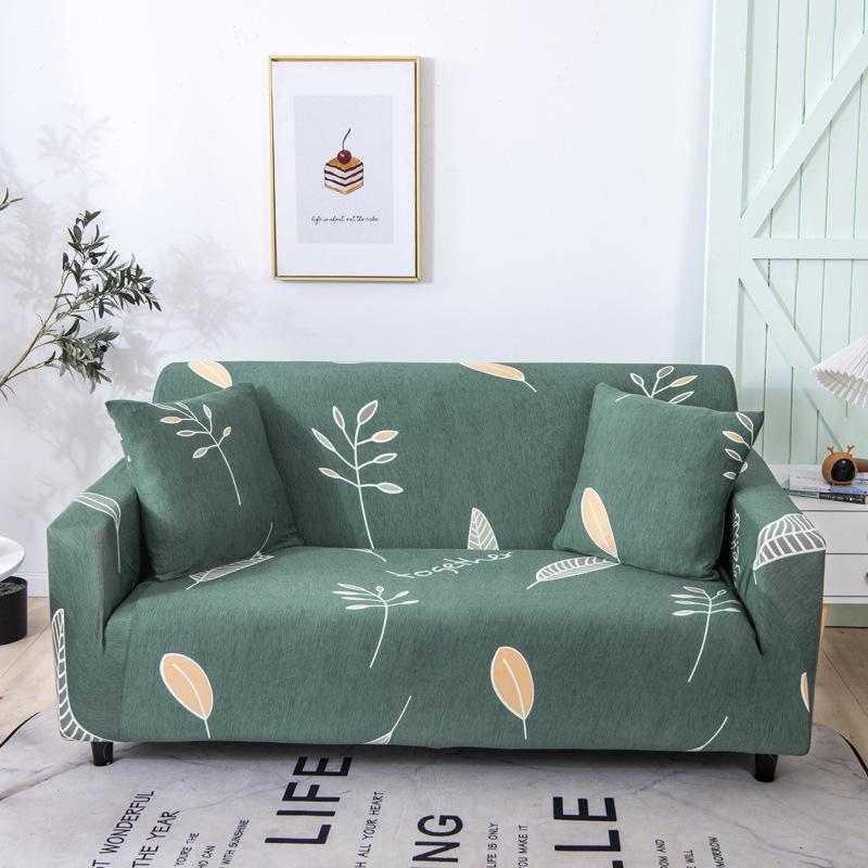 Elastic Universal Sofa Cover for Single, Double, or Three-Seat Sofas, All-Inclusive Cushion Protector.