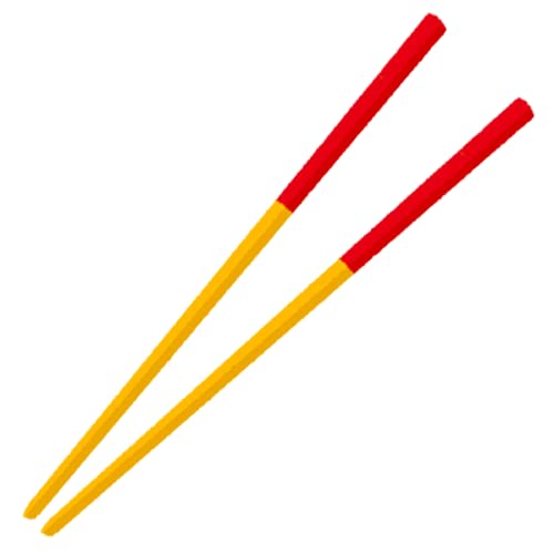 Okinawa Limited Edition Bamboo Lacquer Chopsticks, 5 Pairs with Non-slip Grips, 3 Packs with Okinawan Stickers