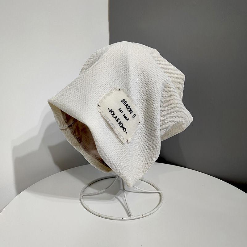 

Универсальная женская шапка-бини в японском стиле - Модная осенне-зимняя шапка для большого обхвата головы/послеродовая