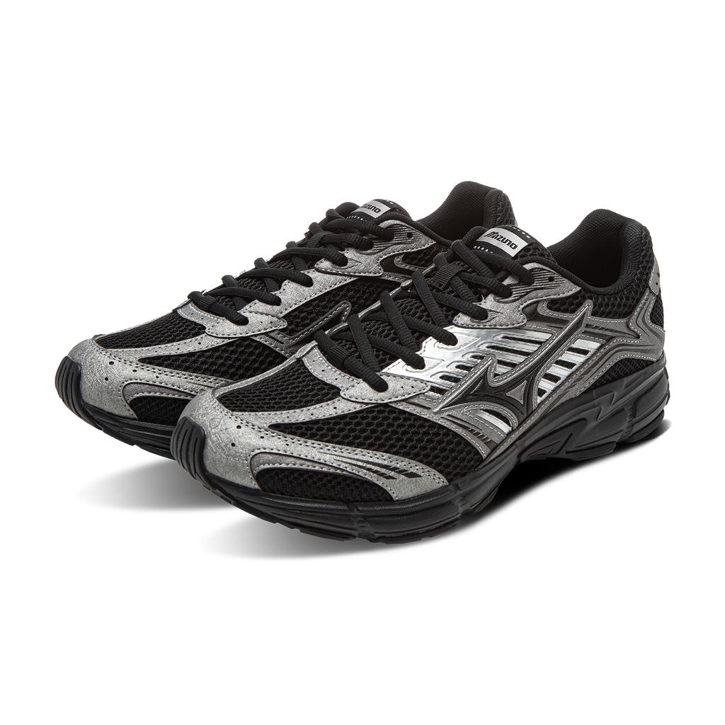 Mizuno Speed 2010 Comfortable Versatile Fashionable Durable Low-Top Running Shoes Unisex Sneaker Black Silver D1GH251703