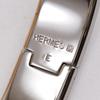 Hermes לחץ H צמיד H נשימה כסף / ורוד מטאלי 36.2 גרם נשים משומש