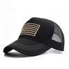 American Flag Camouflage Baseball Cap Men's Summer Hat Sun Protection Visor Hat Women's Summer Cool Hat Popular Net Hat