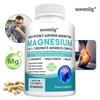 Capsule Complesso di Magnesio 3 in 1, Miscela di L-Treonato, Bisglicinato e Malato, 120 Capsule Vegane