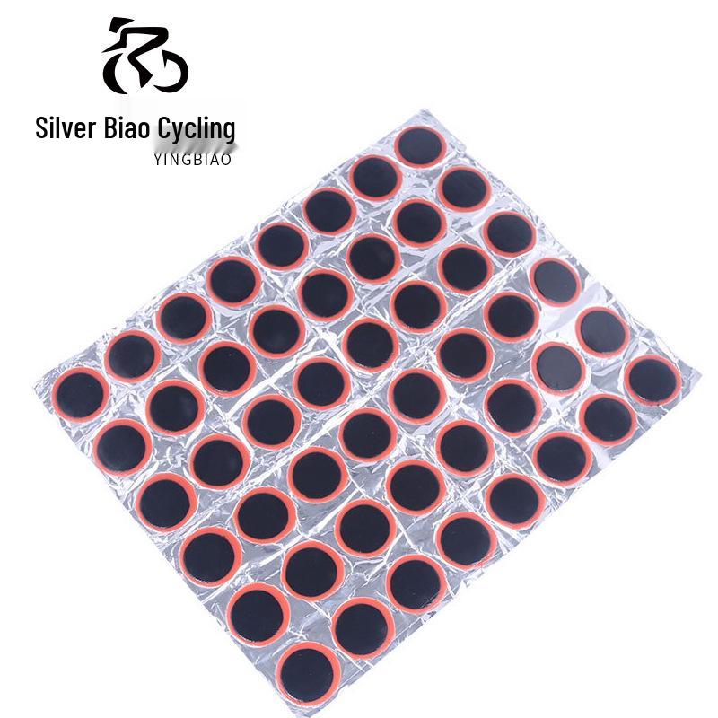 48-Pack 25MM Round Tire Patches for Mountain Bikes