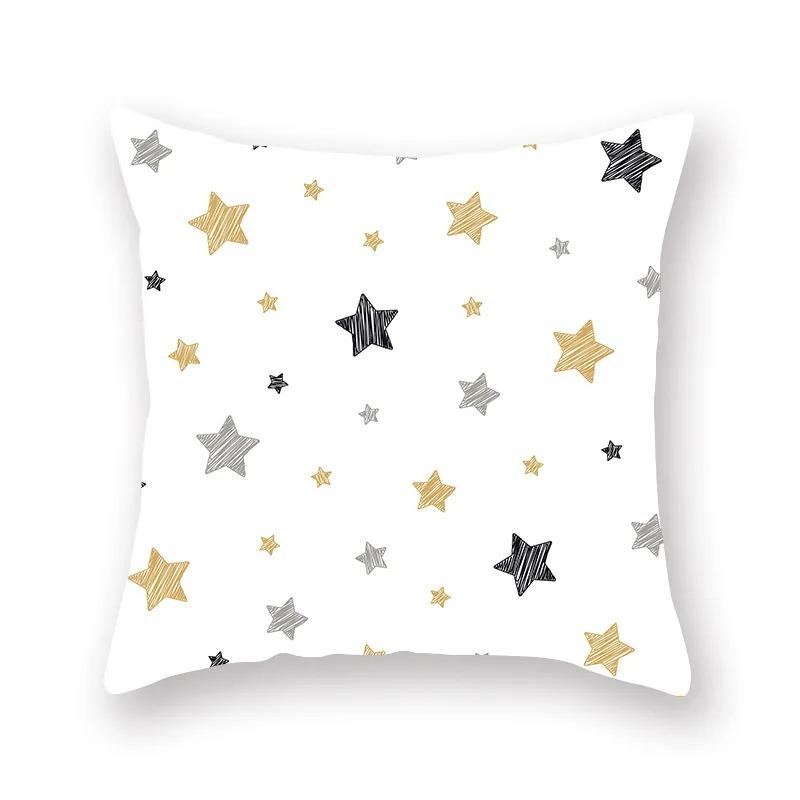 Geometric Square Pillowcase Interior Decoration Office Living Room Home Pillowcase