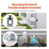 4" to 4.5" Radon Mitigation Fan System Kit Quiet 190 CFM Inline Duct Fan