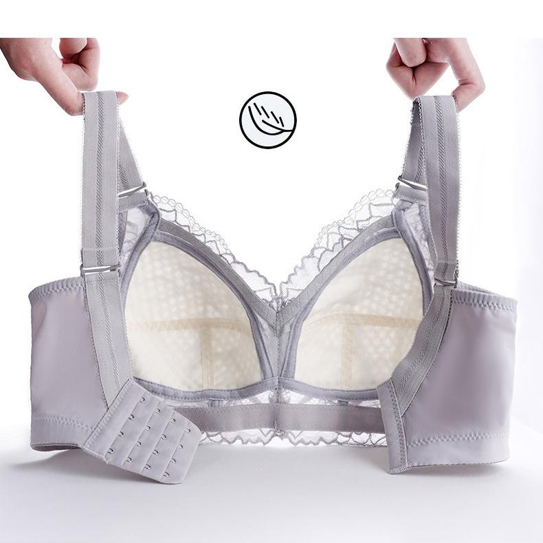 Undergarments for Women Thin Frameless Bra Breathable Bra with Top Support Adjustable Bra with Breast Retraction and Anti-sagging Bra
