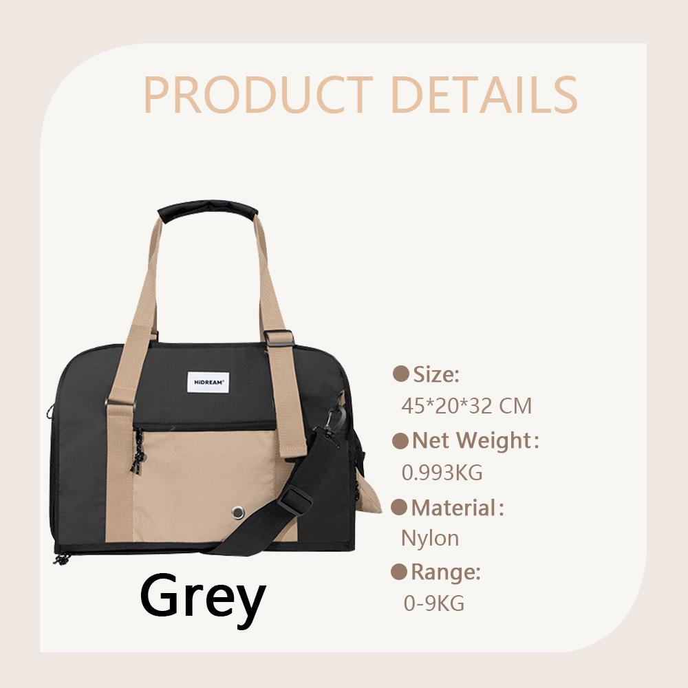 

Pet Single Shoulder Tote Backpack Travel Backpack For Cats Outdoor Bag Breathable Portable Cat Outgoing Carrier Bag