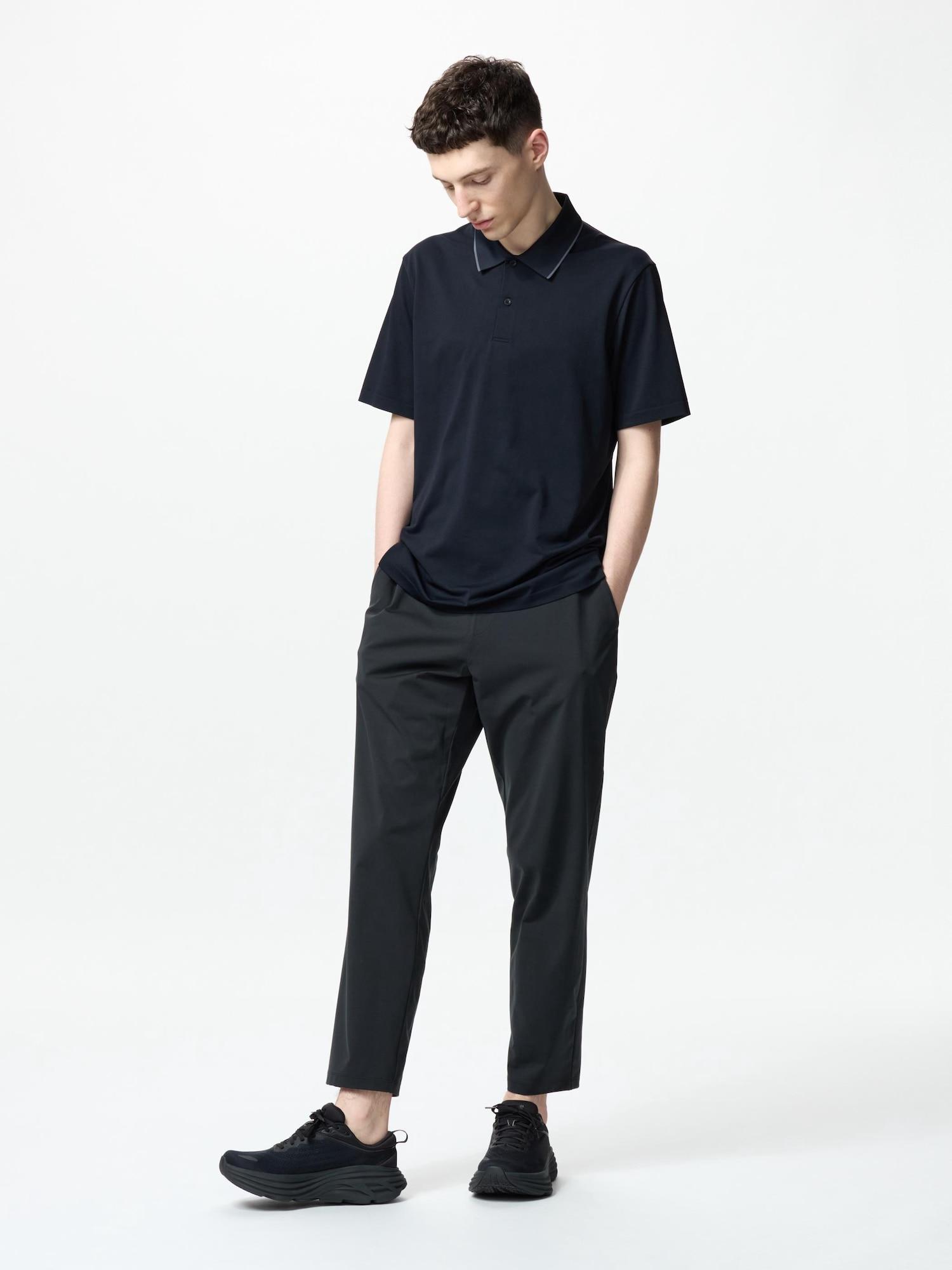 

Uniqlo Ultra Stretch Active зауженные брюки длина штанины 65 71 см 09 BLACK/MEN S
