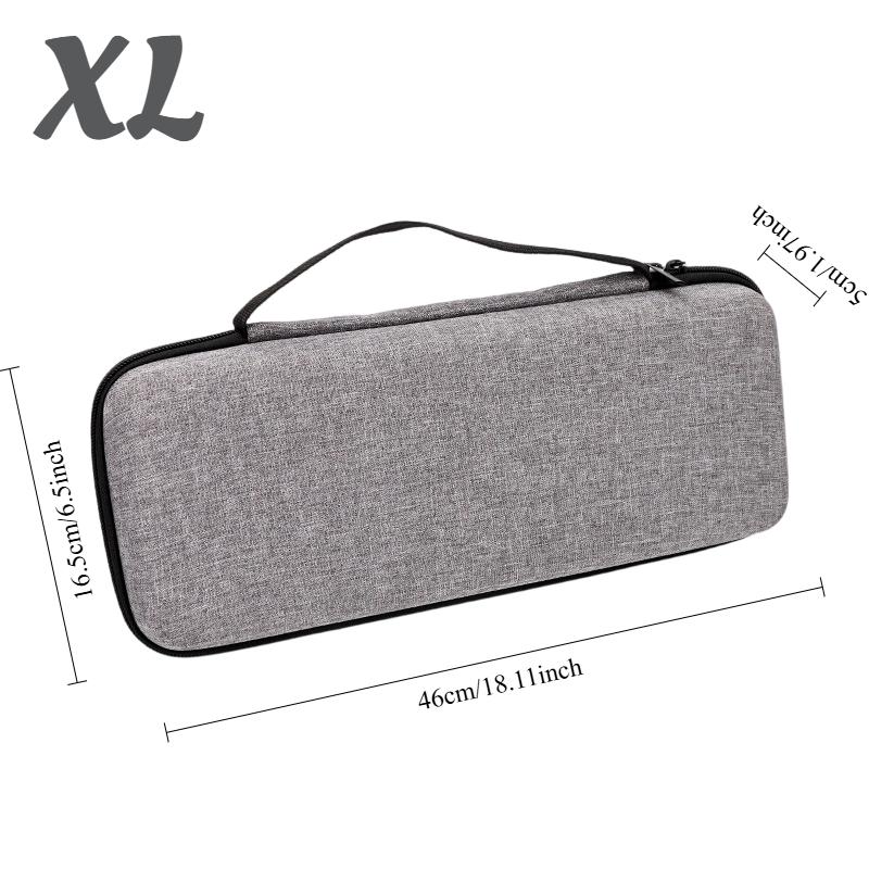 1pc EVA Hard Case for Mechanical Keyboard 61% To Full Size, Waterproof Shockproof Protective Sleeve for Gaming Office Travel