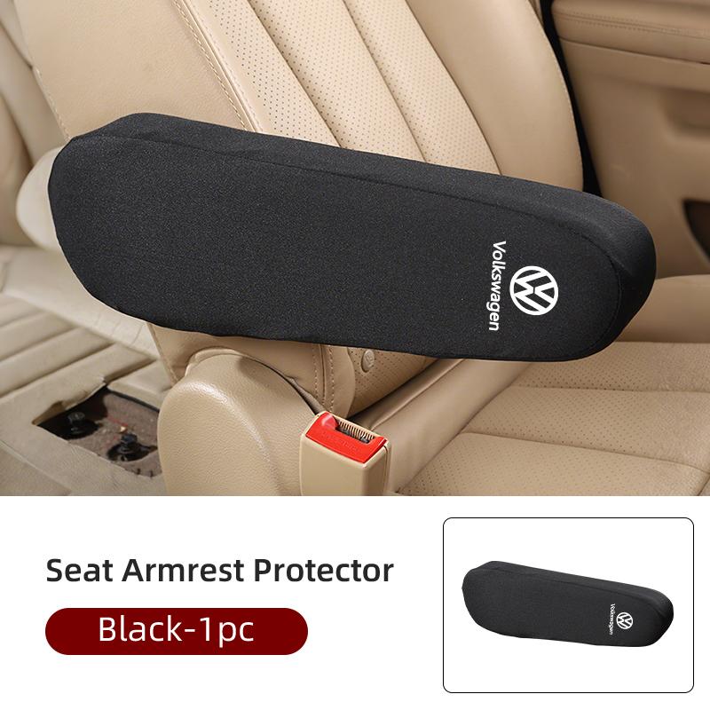 Car Seat Armrest Cover Soft Comfortable Elastic Cloth For Volkswagen VW Golf Polo Tiguan T5 Passat B6 Jetta Scirocco Sagitar Zr0