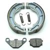 Motorcycle Front Rear Brake Pads for SUZUKI GS400E 1978 GSX400E GSX400L 1983 GS400 GSX400 GS GSX 400