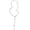 Cool feeling long shell fringe necklace ins simple and versatile sweater chain fashion temperament high-end necklace women