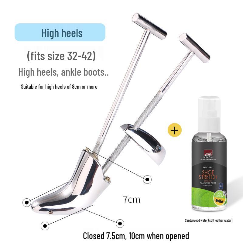 Metal Shoe Expander for Men's & Women's Low-Top - Prevents Rubbing & Pinching