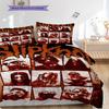 Slipknot Set Heavy Metal Dreams Bedding 1 Duvet Cover 2 Pillowcase Without Core Christmas Birthday Gift Soft And Comfortable Bedding Set