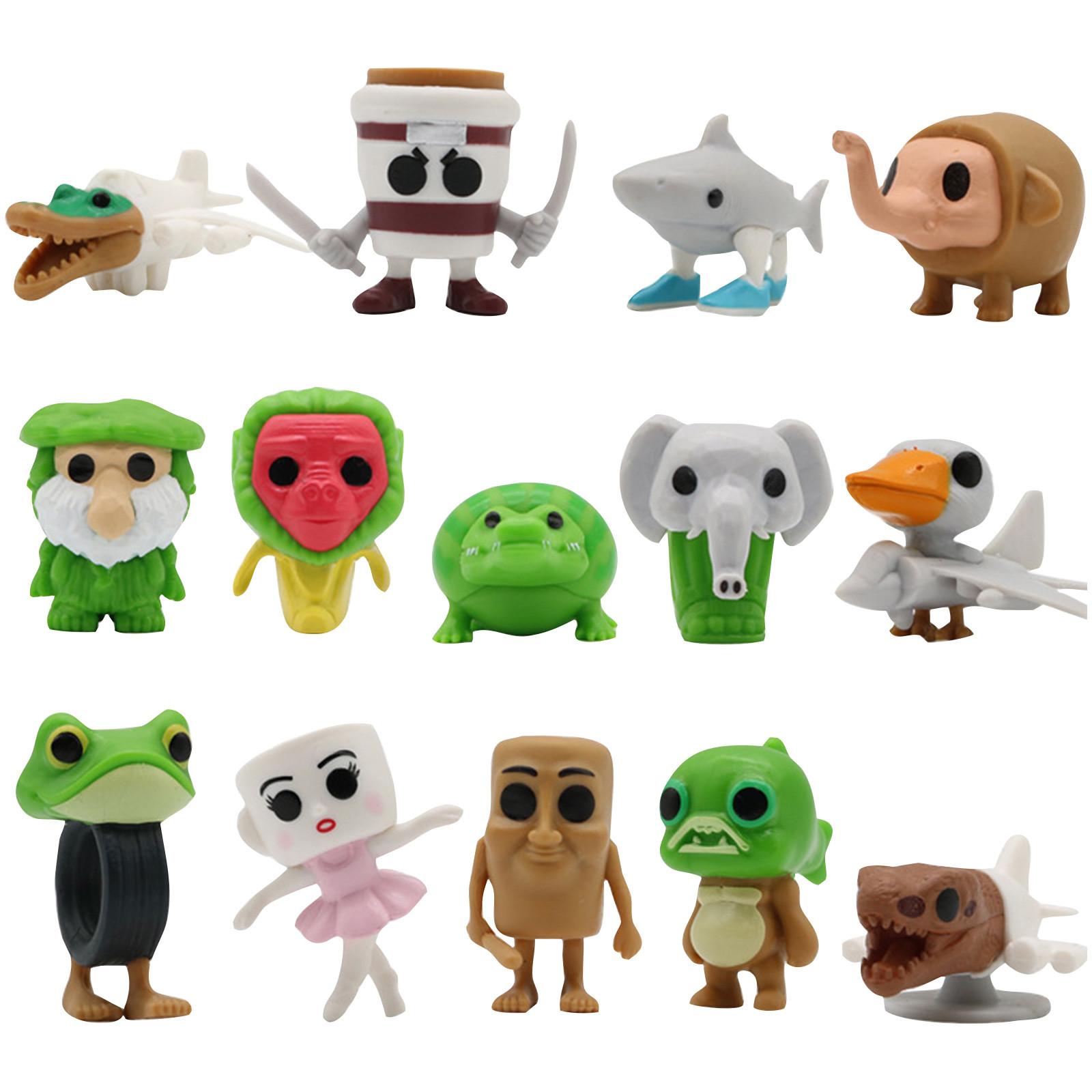 

Non-movable Doll Collection Version Scale Doll Desktop Ornaments With One Accessory One Size