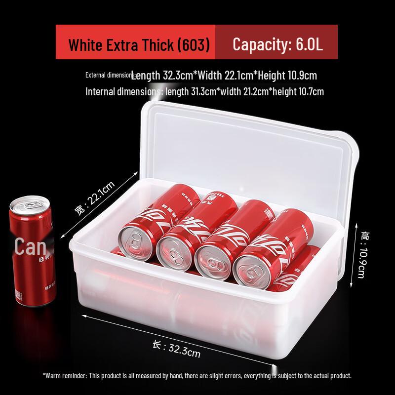 Rectangular Plastic Food Storage Container