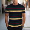 Herren-T-Shirt mit 3D-Druck, Kurzarm, Sommer-Street-Fashion, Freizeit-T-Shirt, Oversized-Kleidung