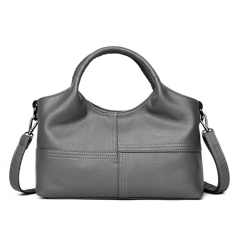 New Women's Splicing Large Capacity Tote Shoulder Crossbody Bag Spacious Lightweight Fashion Mom Bag Mini Design