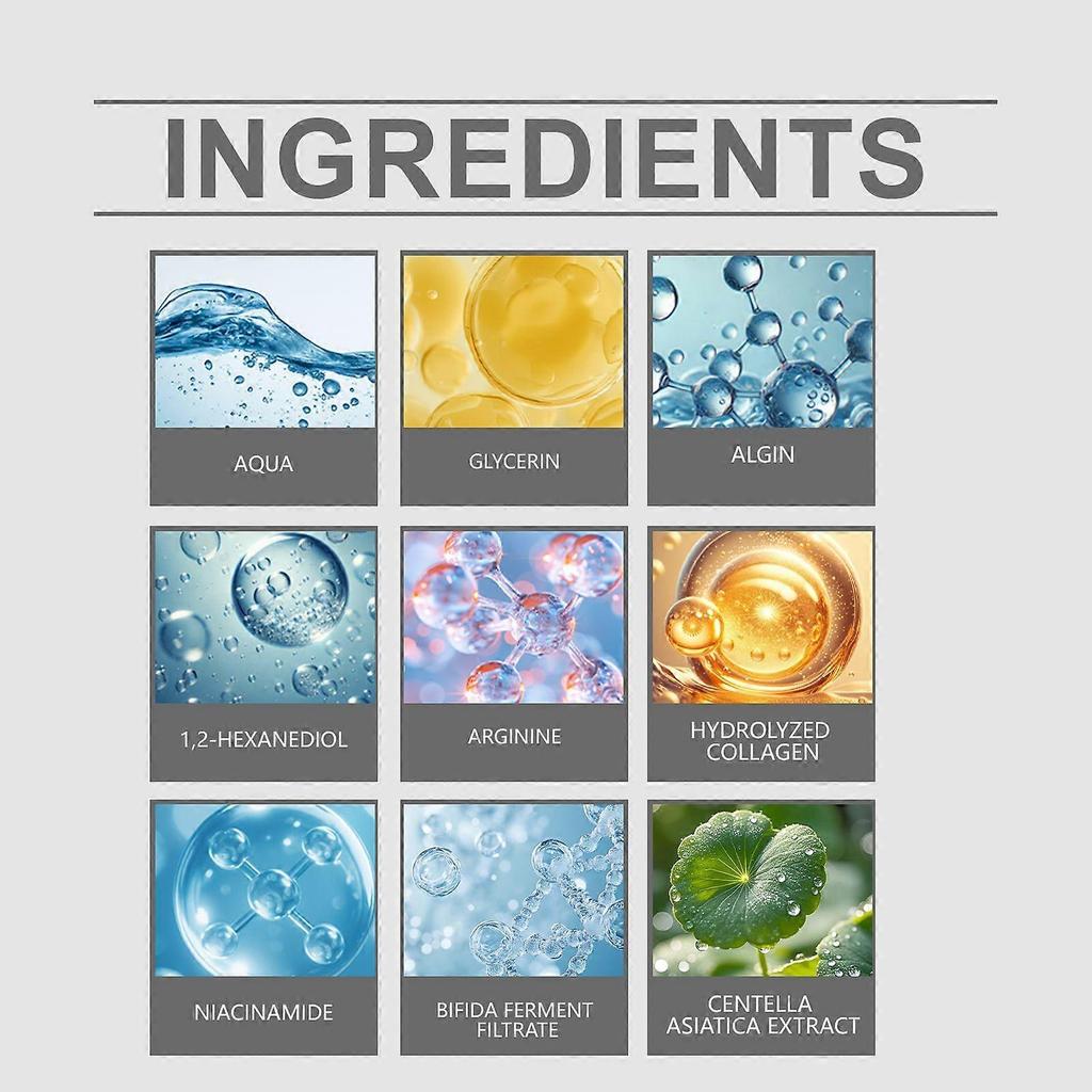 Viareline Collagen Moisturizing Eye Mask Soft And Comfortable Eye Periocular Flexible Moisturizing Skin Care Moisturizing Eye Mask