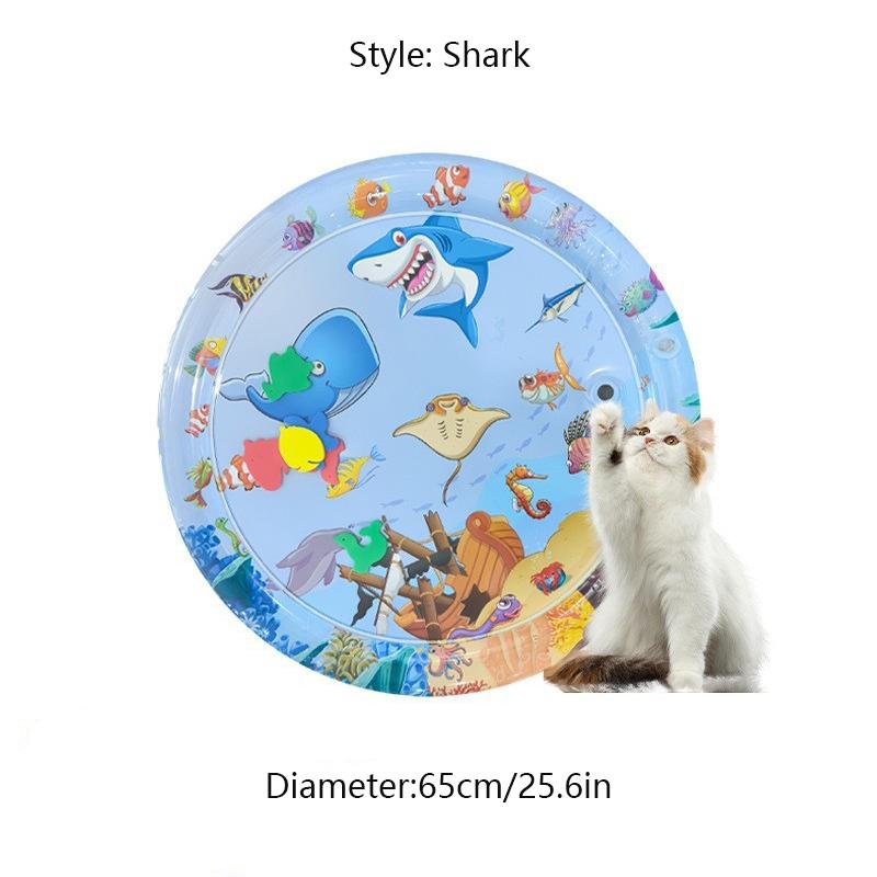 

Летний охлаждающий водяной матрас для домашних животных, подушка для сна со льдом, квадратный коврик для щенков, собак, кошек, домашних животных, сенсорный игровой коврик, товары для животных