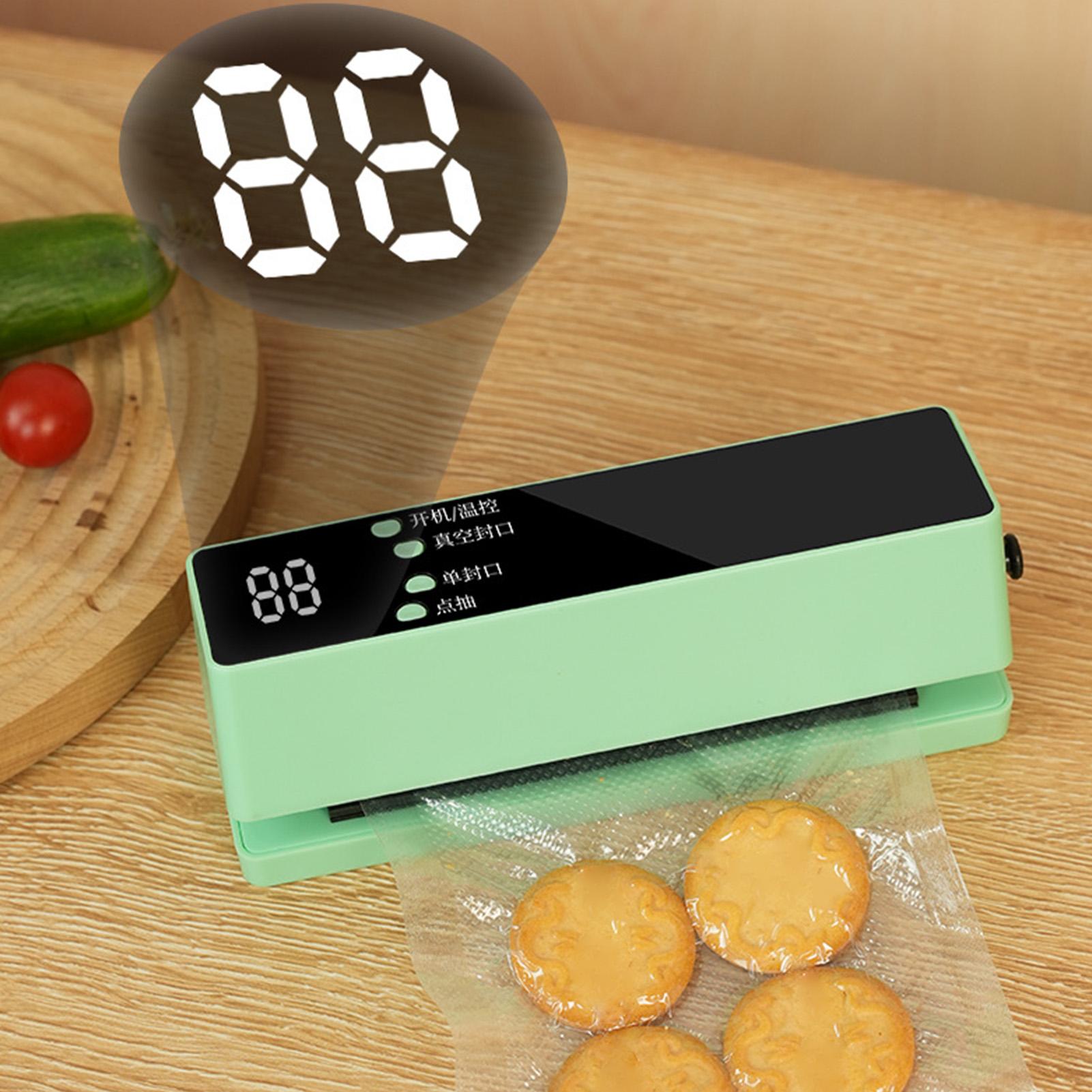 Mini Wireless Vacuum Sealing Machine Fully Automatic Household Small Portable Food Packaging Plastic Sealing Machine CN
