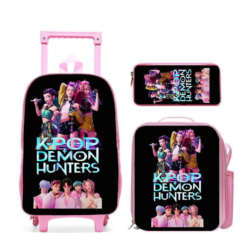 Kpop Witch Hunter Girl Group Schoolbag High Definition Printing Casual Crossing Border Lightweight Tie Rod Backpack One Piece Hair
