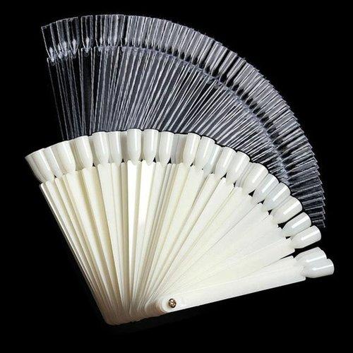 Nail Color Chart Stick 100 Pieces Stick Nail Art Color Chart (WB98671)