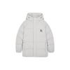 New MLB FW23 Down Jacket Unisex Light Gray 3ADJBS136-50GRL