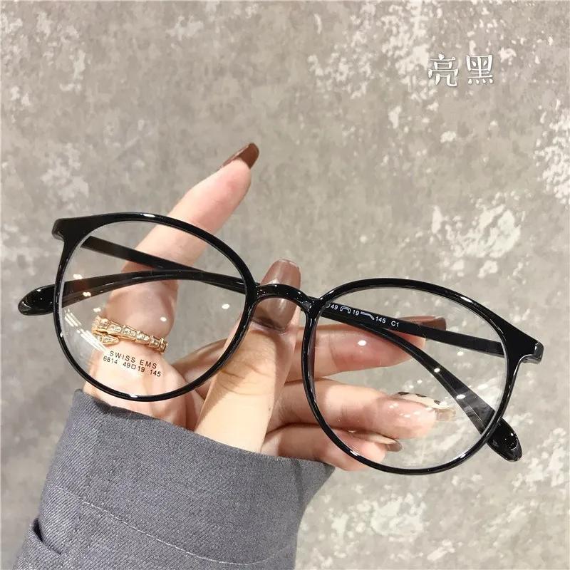 Retro Oval Frame Myopia Glasses Minus Glasses Frame with Degree Round Women Nearsighted Eyewear 0 -1.0 To -6.0 Oculos De Grau