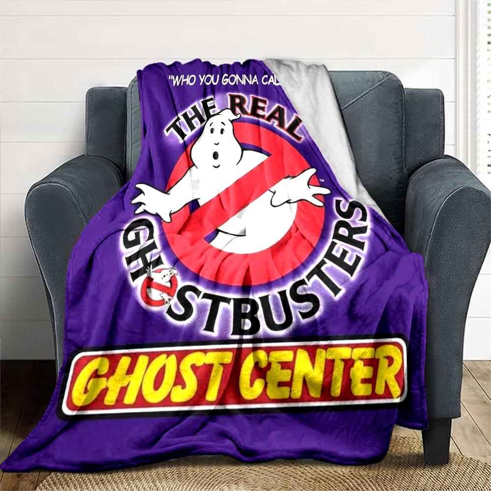 Ghostbusters Blanket Soft Cozy Suitable for Office Bed Livingroom for All Occasions Modern Ideal Gift for Friends Family Couples Picnic