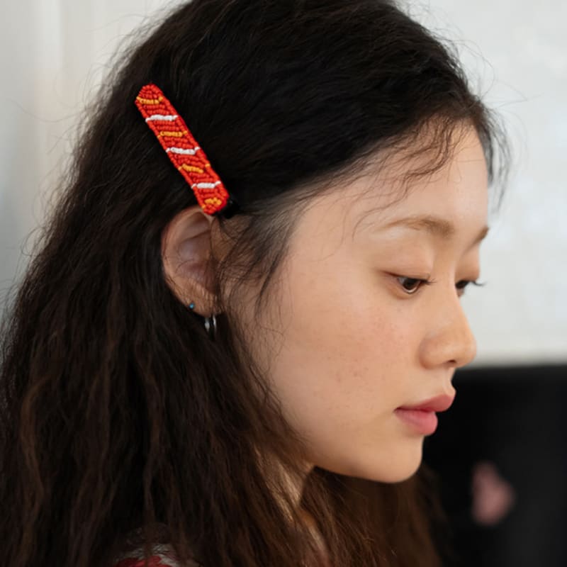 SOUSA Bijou Hairpin_red