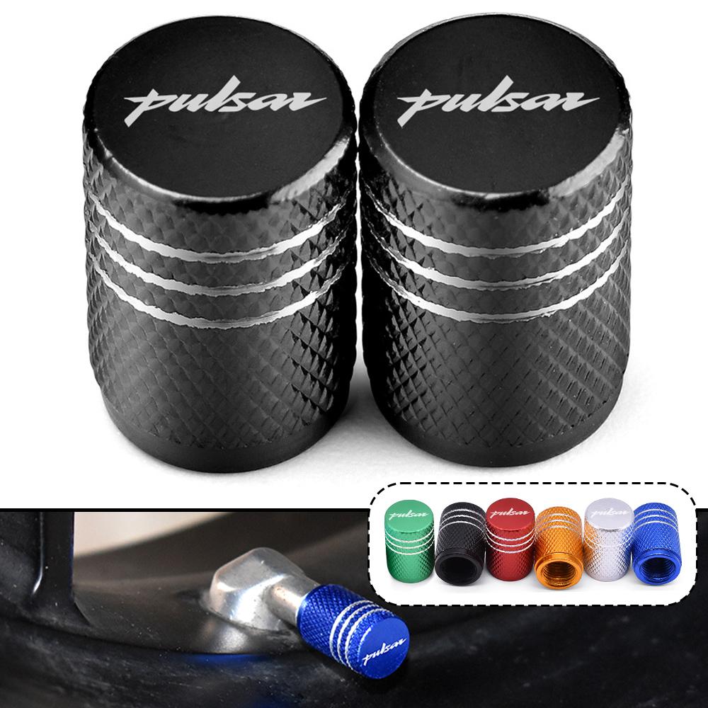 For Bajaj Pulsar 200 NS/200 RS/200 AS 200RS 200NS 180 150 N250 Motorcycle CNC Aluminum Tire Valve Air Port Stem Cover Cap