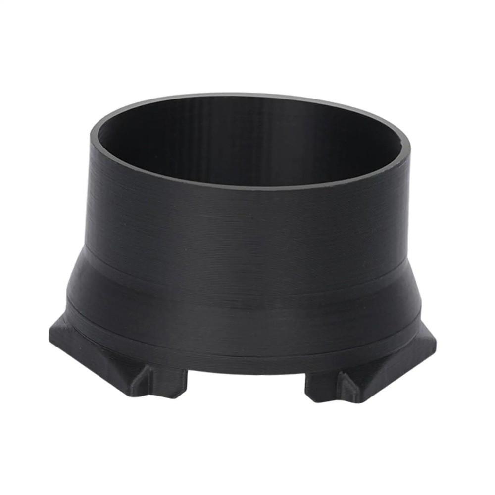 Professional Coffee Dosing Funnel Anti Flying Powder Black Coffee Grounds Dosing Accessory Easy To Clean Lightweight