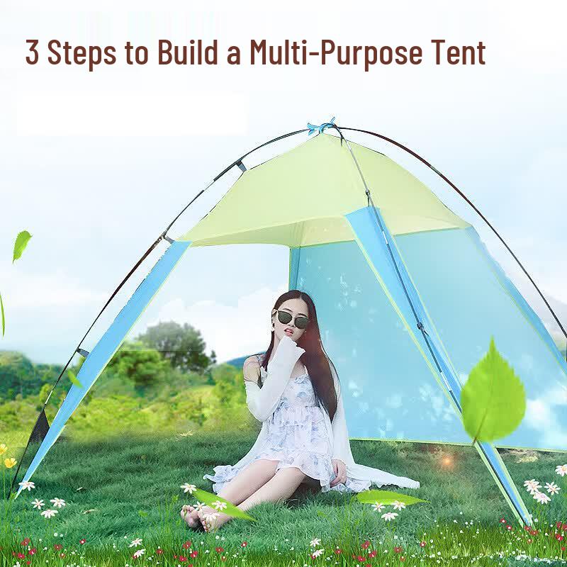 Outdoor Beach & Camping Sunshade Tent
