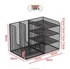 A4 File Organizer Box - Office Desk Storage & Bookshelf Folder System