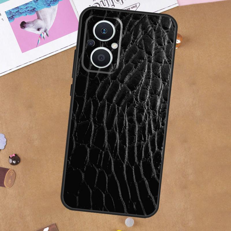 Snake Skin For OPPO Reno 13F 11F 12F 14F 10 11 12 13 14 Pro 8T 7 8 Lite OPPO Find X8 X6 X5 Pro Case