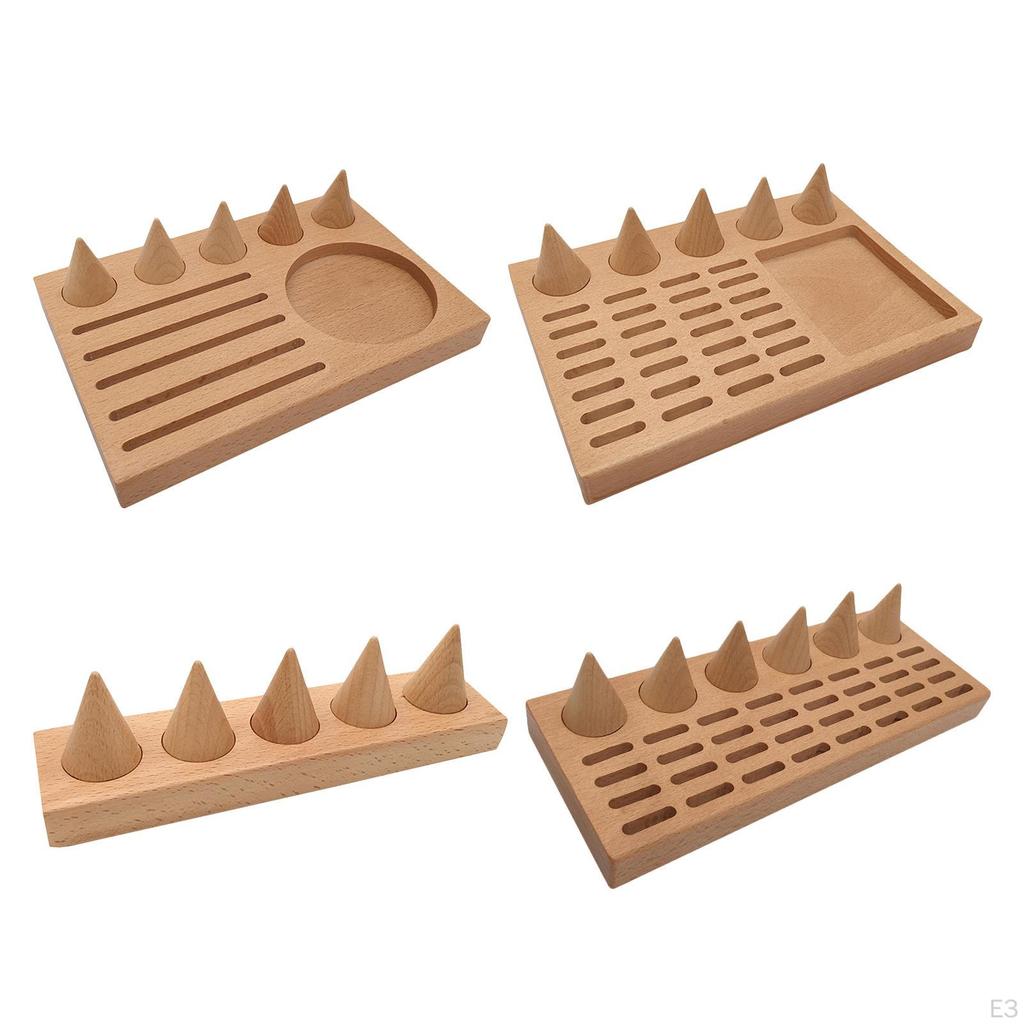 Display Holder Supplies Home Decor Cylinder Storage S Tray Rack Trays for Gifts Mom Wife Lover
